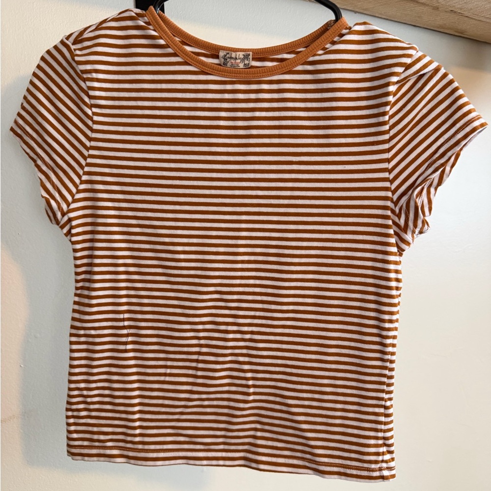 Free People Morning Pages Baby Tee